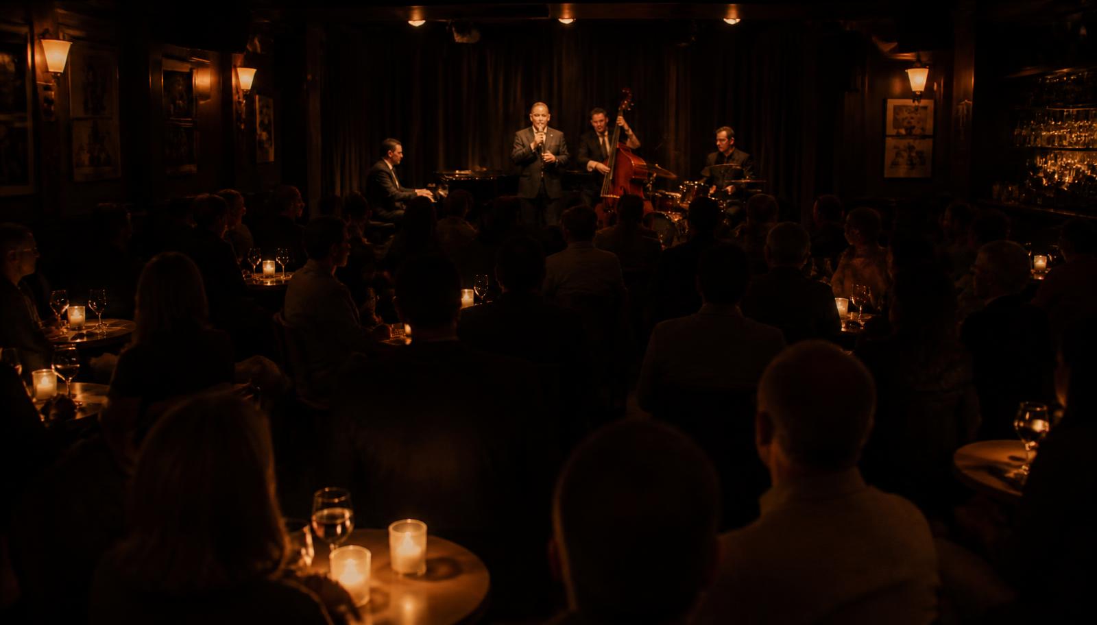 Voller Saal an einem Live-Abend im STAGE